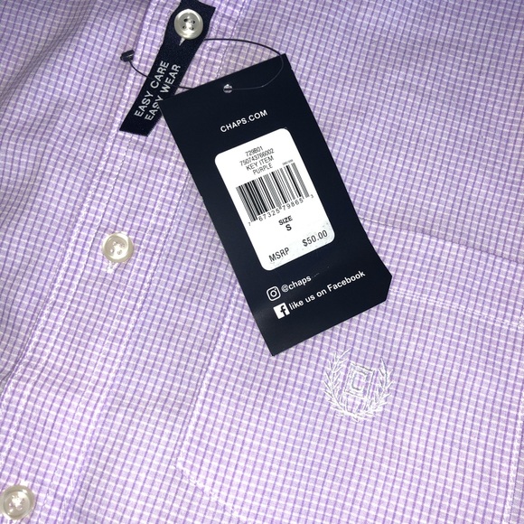 NWT Chaps Ultimate Temp Control Shirt S - Picture 4 of 4